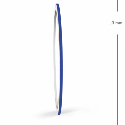 Zierstreifen 3mm 10 Meter Blau Matt RAL 5015 Auto Boot Motorrad Wohnmobil WoWa
