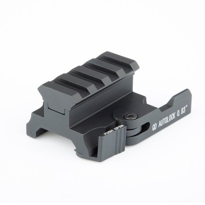 0.83 inch QD Riser Mount Quick Release QD Mount Picatinny Rail for Red Dot Scope