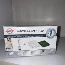 Rowenta ZD100 Non-Toxic Stainless Steel Soleplate Cleaner Kit for Steam Irons