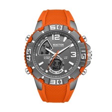 Kenneth Cole Reaction Men's Analog Digital Watch Silicone Strap KRWGP7005703