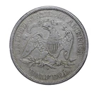 1875, United States, Half Dollar (Seated Liberty), VF, Silver, Lot [937]