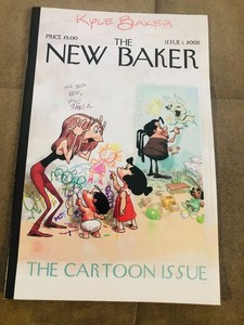 THE NEW BAKER #1 Kyle Baker "The Cartoon Issue" signed on cover