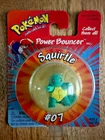 Vtg Rare HTF 1998 Hasbro Pokemon Squirtle Power Bouncer Bouncing Bouncy Ball Toy