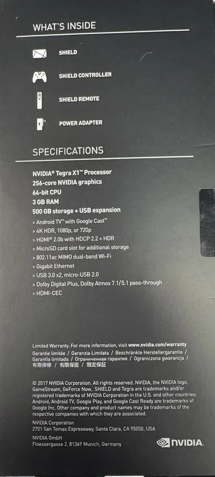 nvidia shield 4k HDR Media Server - Immagine 4 di 4