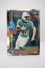2025 Topps Chrome Football NFL Devon Achane Future Stars #FS-12 Miami Dolphins