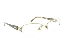 MARCOLIN MA7299 col.045 Woman's Dark Bronze Oval Half-Rim Eyeglasses 53-18 135