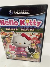 Hello Kitty: Roller Rescue (Nintendo GameCube, 2005) With Manual - Tested