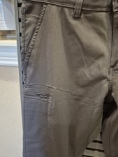 Copper Oak Men's Tech Utility Pants, Gray, Size 36X32