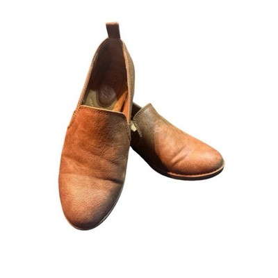 Euro Soft by Soft Women s Wayfield Tan Leather Slip-On Loafers Size 7 Round Toe