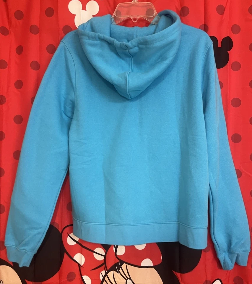 Sudadera con capucha azul con cremallera Disney Parks Disneyland 2024 nueva con etiquetas Foto 4 de 4