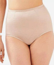 Bali Women's Firm Control Brief Tummy Panel 8710 Nude Size L 5665