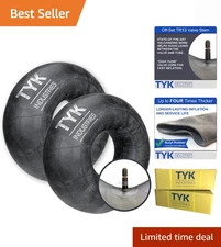 Reliable 2-Pack 15x6.00-6 Inner Tubes with 3-  for Mowers & ATVs