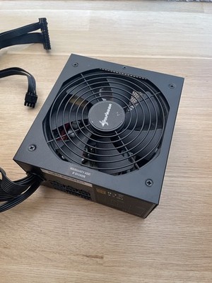 Sharkoon WPM Gold Zero 750W ATX 2.3 Stromversorgung - Schwarz, Teilmodular