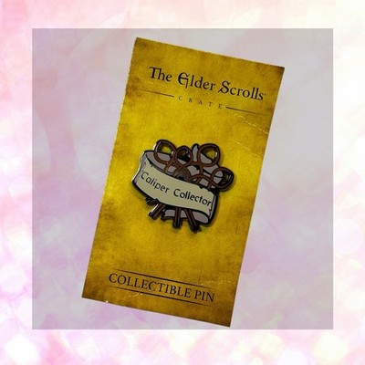 BETHEDA The Elder Scrolls Loot Crate Caliper Collector Collectible Pin