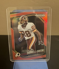 RED Darrell Green 2025 PANINI PRIZM BLACK Football Numbered 004/299 Washington
