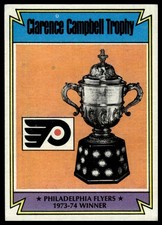 1974-75 Topps #253 Clarence Campbell Bowl