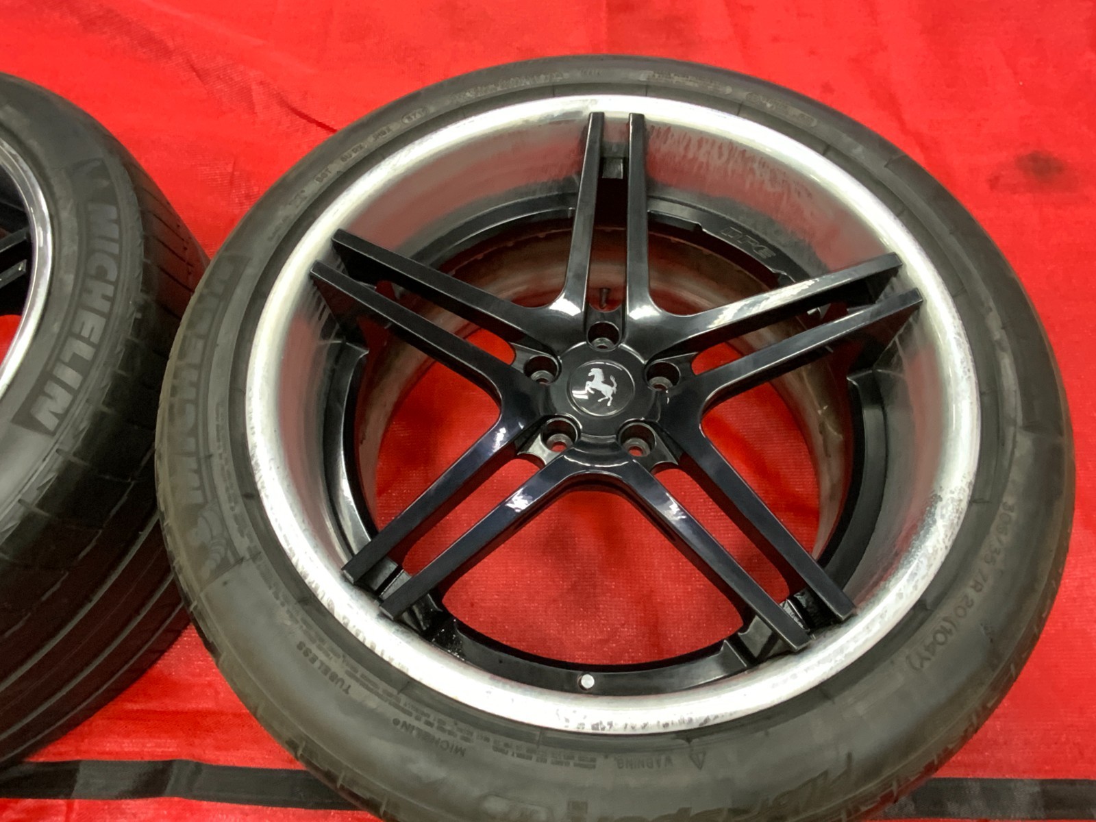 DPE Wheels- Ferrari 458 and 458 Spider - Black and Silver