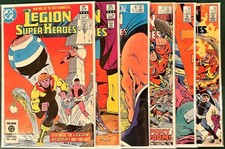LEGION OF SUPER-HEROES - 6 issue lot  304-315 Mixed issues VF/NM DC comics
