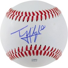 Trey McGough Signed Rawlings Baseball Baltimore Orioles Proof COA MLB Autograph