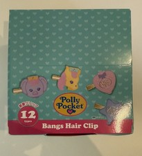 Polly Pocket Bangs Hair Clip Set Of 12 New Cosmetic Series
