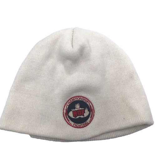 Ring Of Fire MMA Beanie Championship Fighting Ivory Adult Snowboard Ski Hiking