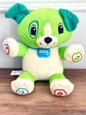 Leap Frog Interactive Learning My Pal Scout Plush Talking Puppy Dog EUC WORKS