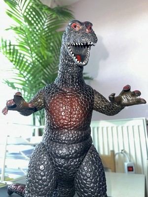 Vintage Godzilla Figur 1986   Dor Mei   Kaiju 35cm   Rarität 80er   Top!