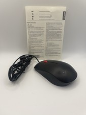 Lenovo Black Wired USB Optical Mouse MOJUUO