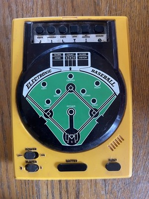 VTG Epoch Digit-Com 9 Electronic Handheld Baseball Game (1979)  - Works