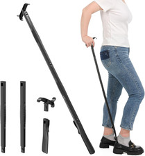 36 Inch Adjustable Long Handled Shoe Horn - Dressing Stick Aid for Seniors, D...