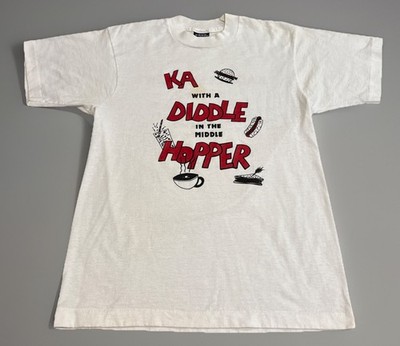 Vtg Kadiddlehopper s Korner Golf Supply Store St. Pete FL White T-Shirt Medium