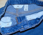 H&M Loose Fit High Rise Medium Wash Girls Teen Capris Size 12 — photo 4