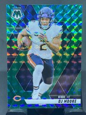 2025 Panini Mosaic Green DJ Moore #180 Chicago Bears