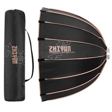Softbox parabolico 90 cm con attacco Bowens per luce video Zhiyun G200 G300 B200 B500