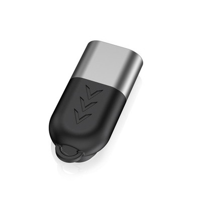 Kompakter Aluminium USB C Ladeadapter für LEDLENSER P und H Modell Taschenlampe