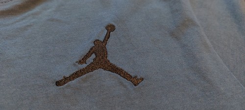 Nuovo! Jordan Maglietta Uomo Taglia Large Blu Attiva - Foto 2 di 3