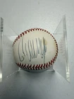 DONALD TRUMP President & MARLA MAPLES Hand Signed Official MLB Baseball