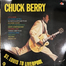 Chuck Berry - St. Louis To Liverpool Vinyl Record 1984 Reissue