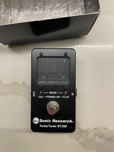 Sonic Research Turbo Tuner ST-300 Guitar Effects Pedal