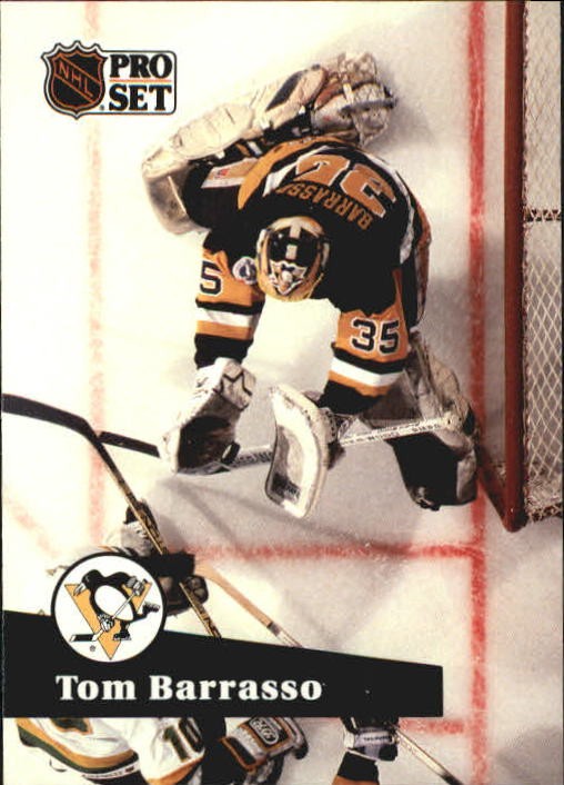 1991-92 Pro Set #186 Tom Barrasso - HKY