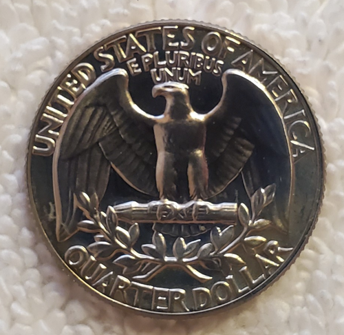 1970-S Proof Washington Quarter [Rivestito] - Foto 3 di 6
