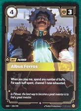 Riftbound Albus Ferros OGN 230/298 English League of Legends — live eBay listing