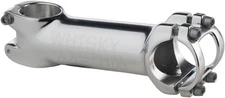 WHISKY No.7 120mm Aluminum Stem with CNC Machining & 4-Bolt Faceplate, Silver