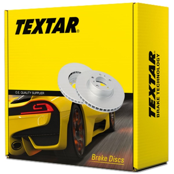 2X Textar Bremsschebeiben 258Mm InnenbelÜFtet Vorne Passend FÜR Daihatsu-image