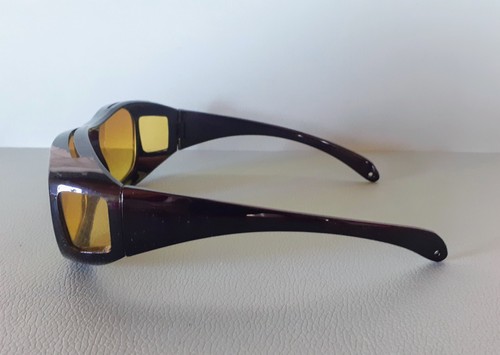 1x Nachtfahrbrille + 4x verschiedene Brillen mit Sehstärke, gebraucht - Bild 4 von 17