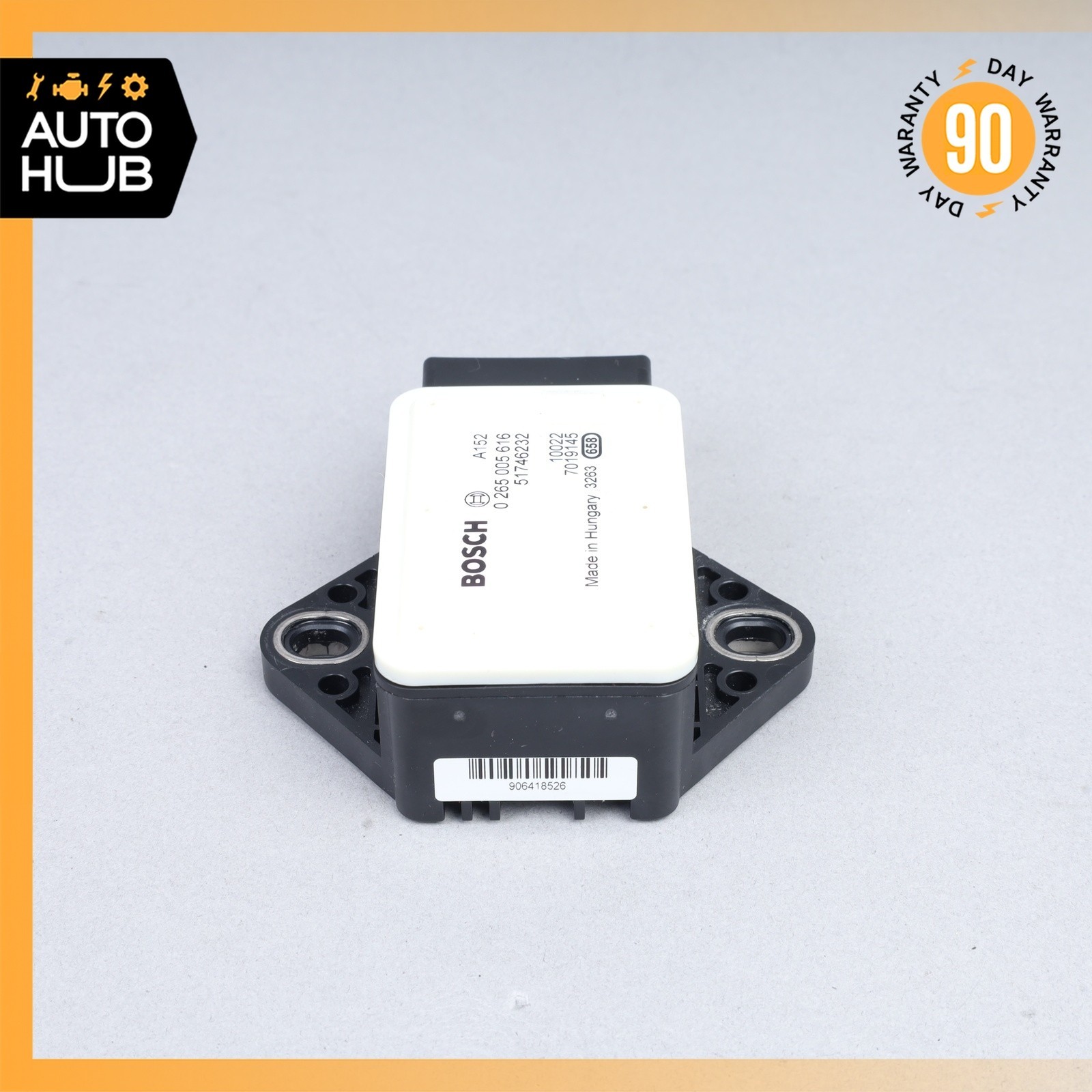 03-19 Maserati GranTurismo Quattroporte Gran Cabrio Yaw Turn Rate Sensor OEM