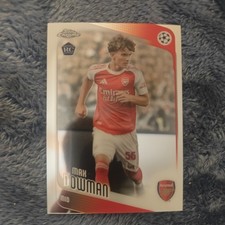 2026 Topps Chrome Max Dowman Arsenal FC Rookie RC UEFA Champions League #RC