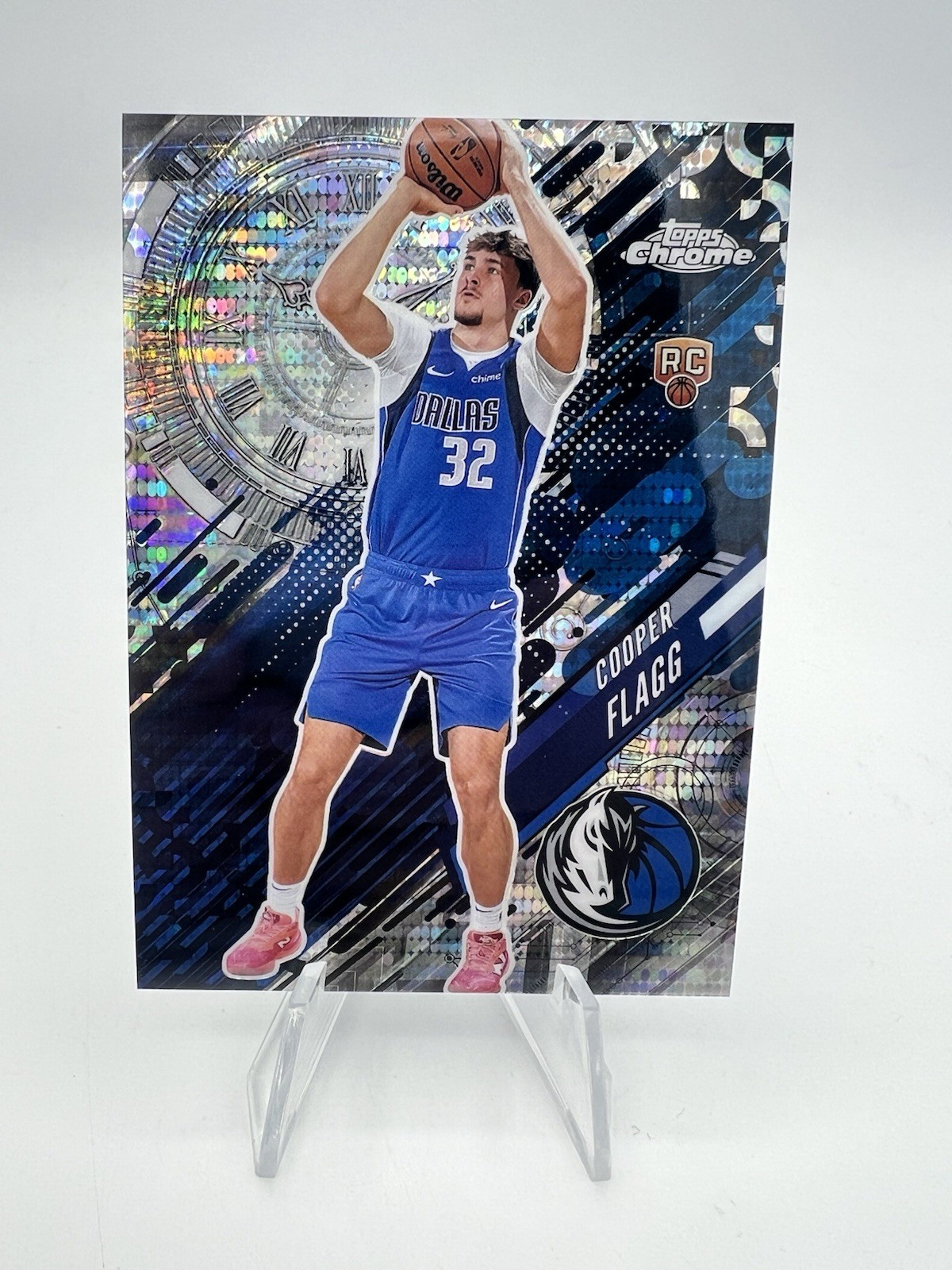 2025/26 Topps Chrome Basketball Cooper Flagg RC Pulsar GO TIME SP