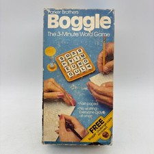 VINTAGE Boggle COMPLETE Parker Brothers 1983 ...
