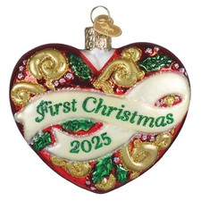 Old World Christmas 2025 First Heart 2025